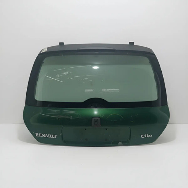 Tampa Traseira Renault Clio Hatch 1999 A 2006 Verde