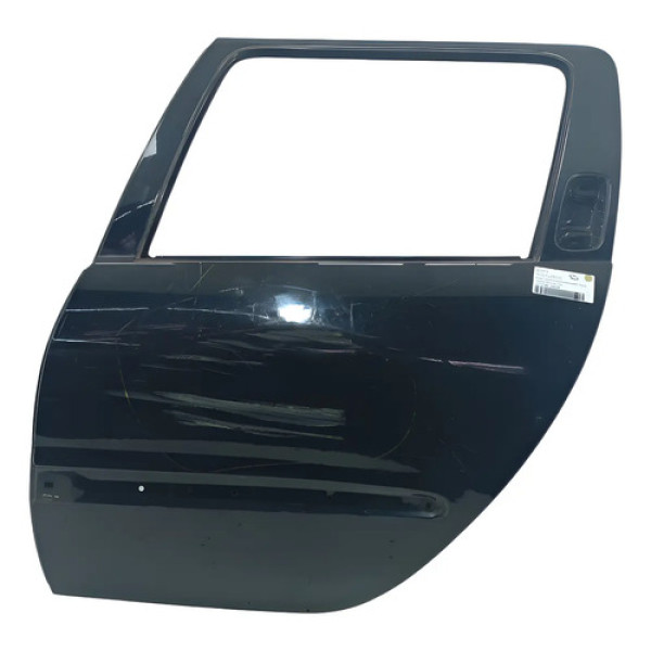 Porta Traseira Esquerda Peugeot 206 Sw / 207 Sw 2006 A 2011 Traseira Esquerdo Preto