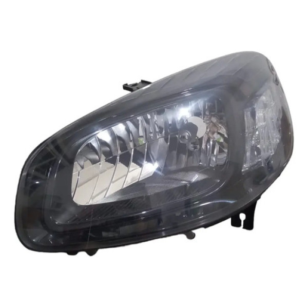 Farol Esquerdo Máscara Negra Uno 2014 A 2021 Orig Detalhe Esquerdo