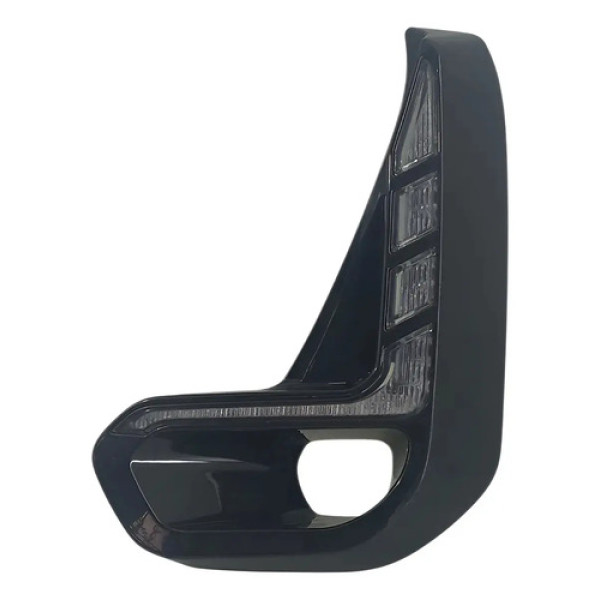 Moldura Farol Milha Esquerdo Hilux Srx 2021 A 2026 Preto Esquerdo