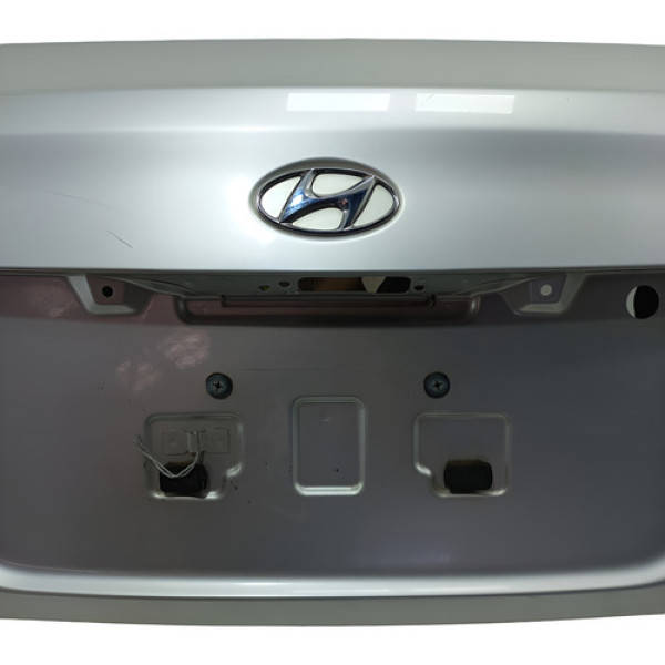 Tampa Traseira Hyundai Azera 2007 A 2010 Prata