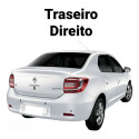 Acabamento Coluna Traseira Direita Renault Logan 2014 A 2021