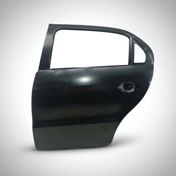 Porta Traseira Esquerda Vw Gol Voyage 2009 A 2023 Detalhes Traseira Esquerdo Preto