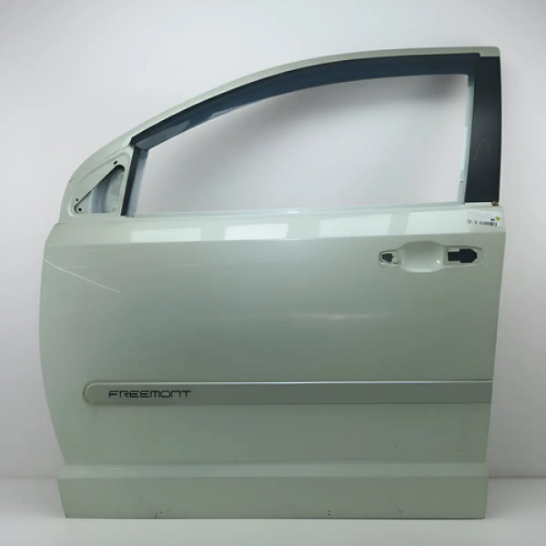 Porta Dianteira Esquerda Fiat Freemont 2011 A 2016 Dianteira Esquerda Motorista Branco Pérola