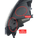 Farol Direito Máscara Negra Cronos Argo 17 A 22 Orig Detalhe