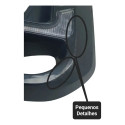 Moldura Farol Milha Esquerdo Hilux Srx 2021 A 2026 Preto Esquerdo