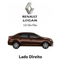 Acabamento Coluna Central Direita Renault Logan 2014 A 2022