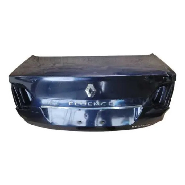 Tampa Traseira Renault Fluence 2013 Azul