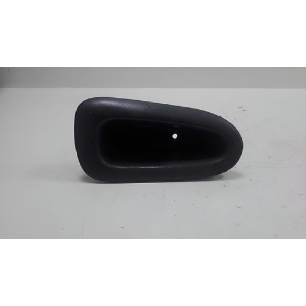 Puxador Porta Traseiro Esquerda Peugeot 206 207 2000 2007  Preto
