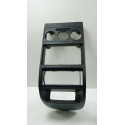 Acabamento Painel Cental Chevrolet Astra Hatch 1.8 2002 Preto Animal Print