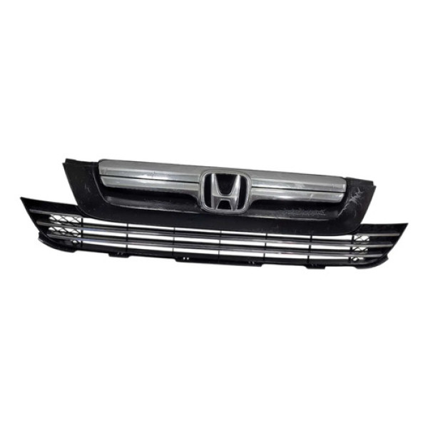 Grade Dianteira Honda Cr-v 2007 Á 2012 Prata Fosco
