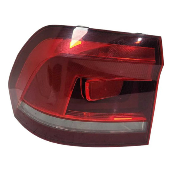 Lanterna Traseira Esquerda Vw Fox 2015 2021 Esquerdo/motorista Vermelho