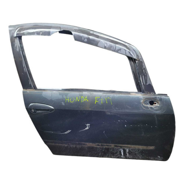 Porta Dianteira Direita Honda Fit 2009/2014 Dianteira Direita Cinza