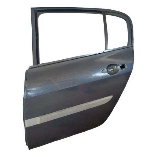 Porta Traseira Esquerda Renault Megane Sd Dyn 1.6 2006 Traseira Esquerdo Azul