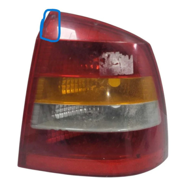 Lanterna Traseira Direita Chevrolet Astra 1999 2002 Direito/passageiro Vermelho