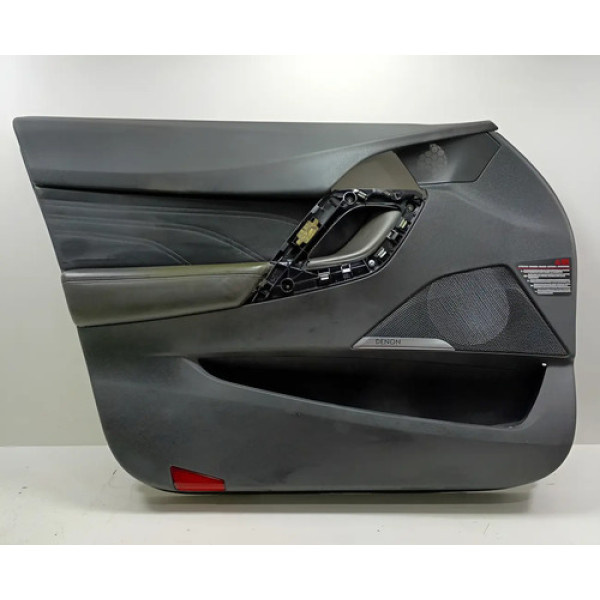 Acabamento Porta Dianteira Esquerda Citroen Ds5 1.6 Thp 2015 Preto