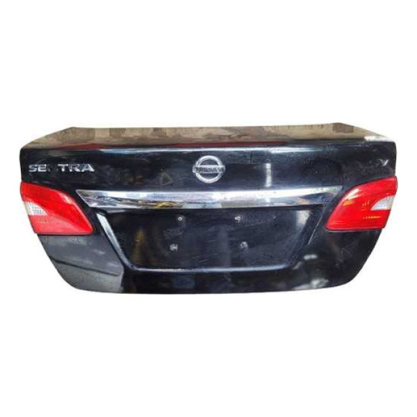 Tampa Traseira Nissan Sentra Sv 2014  2019 Preto