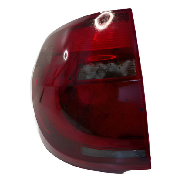 Lanterna Traseira Esquerda Fumê Volkswagen Fox  2011 Á 2014 Esquerdo/motorista Vermelho