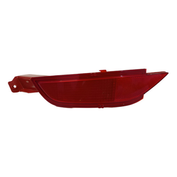 Refletor Lado Esquerdo New Fiesta 2015 2016 2017 Vermelho