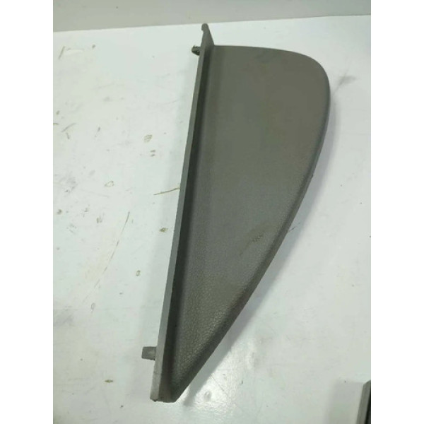 Acabamento Lateral Esquerdo Painel Ford Fiesta 2004/2014 Cinza Listras