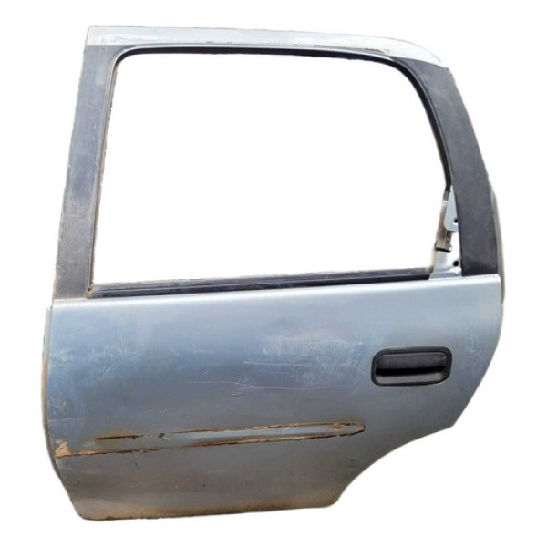 Porta Traseira Esquerda Chevrolet Corsa 1998 Hatch Traseira Esquerdo Prata