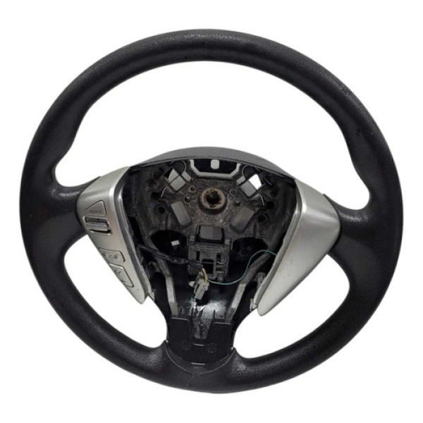 Volante Com Comando Nissan March 2015 Á 2020 Preto