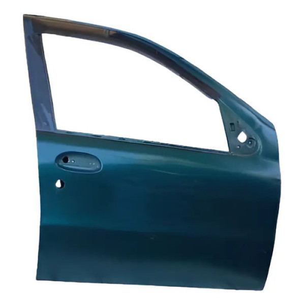  Porta Dinteira Direita Fiat Grand Siena 1.0 2000 Dianteira Direita Verde