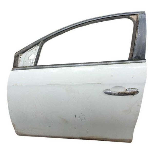 Porta Dianteira Esquerda Fiat Bravo 2014 A 2016 Dianteira Esquerdo Branco