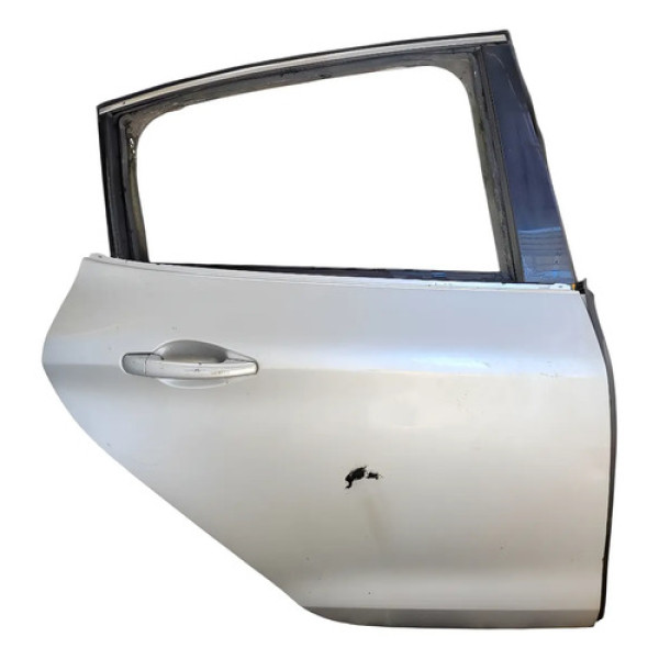 Porta Traseira Direita Peugeot 208 2016 Traseira Esquerdo Prata