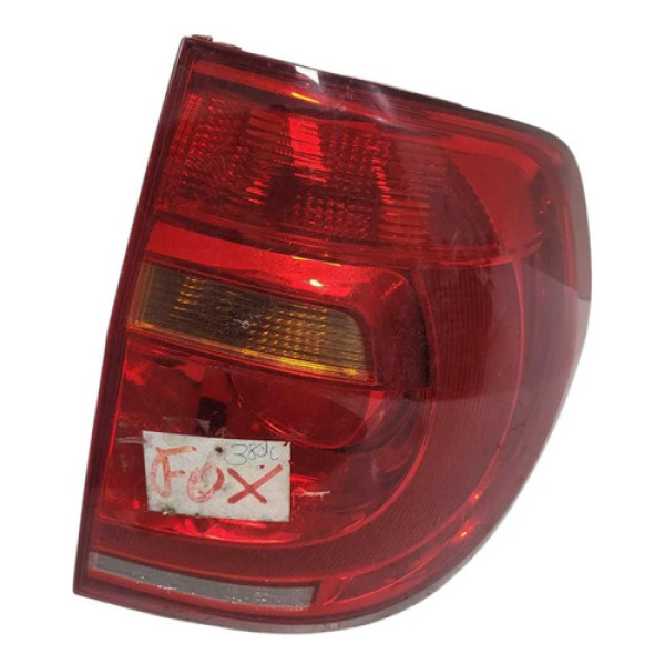 Lanterna Traseira Direita Vw Fox 2010/2014 Direito/passageiro Vermelha