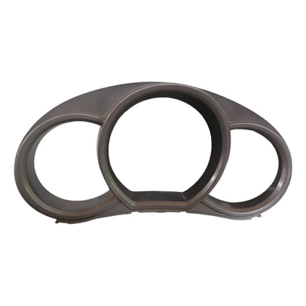 Moldura Painel Instrumentos Citroen C3 2013 A 2019 Cinza