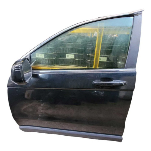 Porta Dianteira Esquerda Completa  Honda Crv 2007 Á 2011 Dianteira Esquerda Preta