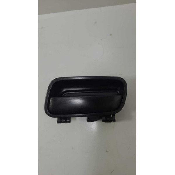 Maçaneta Porta Traseira Direita Peugeot 207 Sw 2009 Preto Traseira
