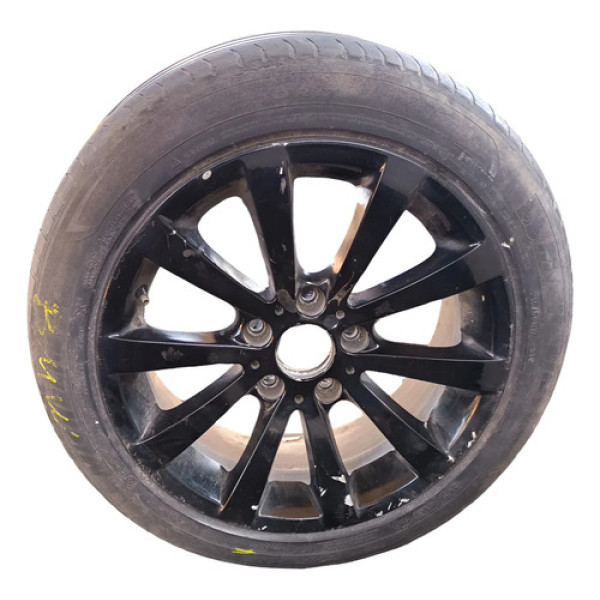 Jogo De Rodas Aro 17 Bmw 335 5x120 R54 Kr Cor Preta Diamante Preto