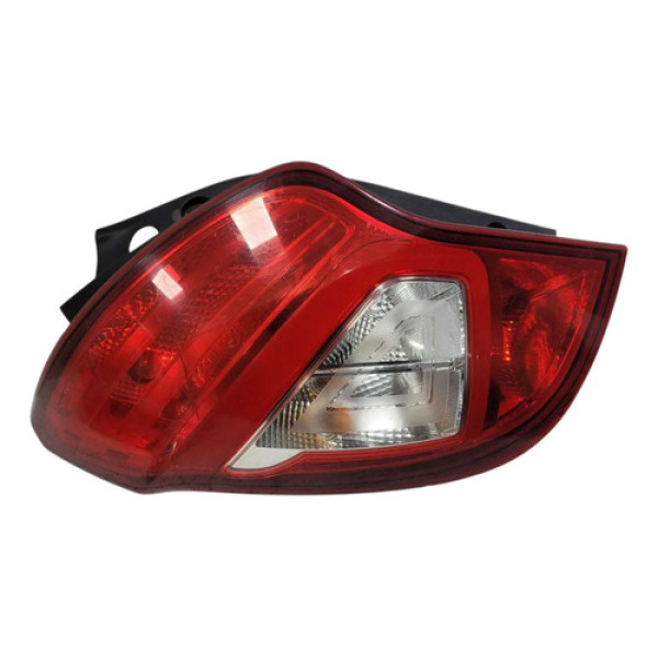 Lanterna Traseira Esquerda Ssangyong Korando C 2010 2017 Esquerdo/motorista Vermelha