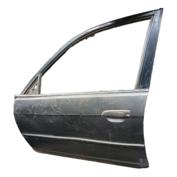 Porta Dianteira Esquerda Honda Civic 2002 A 2007 C/detalhe Dianteira Esquerdo Preto