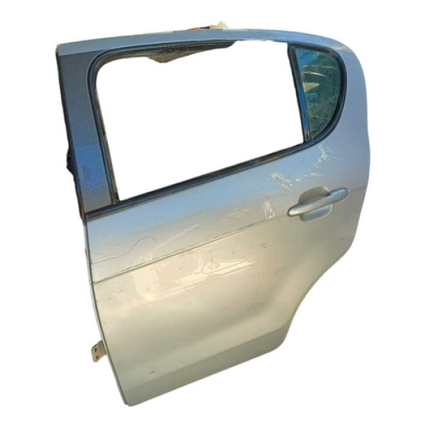 Porta Traseira Esq Fiat Palio 1.4 2013 C/detalhe Traseira Esquerdo Cinza