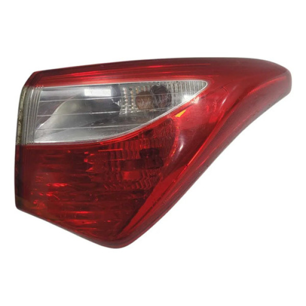 Lanterna Traseira Direita Hyundai Hb20 Hatch 2012 Á 2015 Direito/passageiro Vermelho