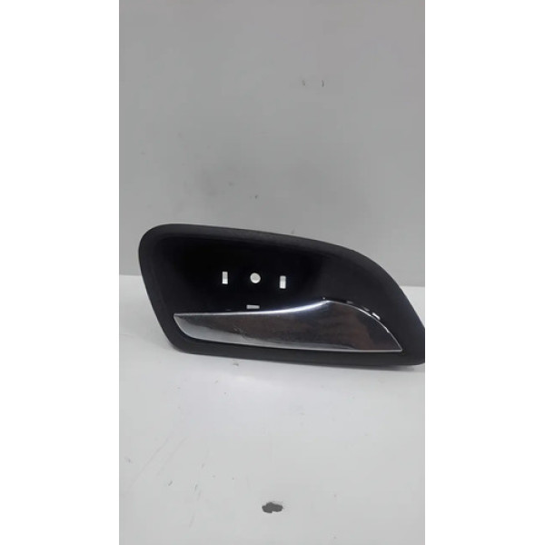 Maçaneta Interna Lado Direito Chevrolet Cruze 2012 14 2016 Prata Dianteira