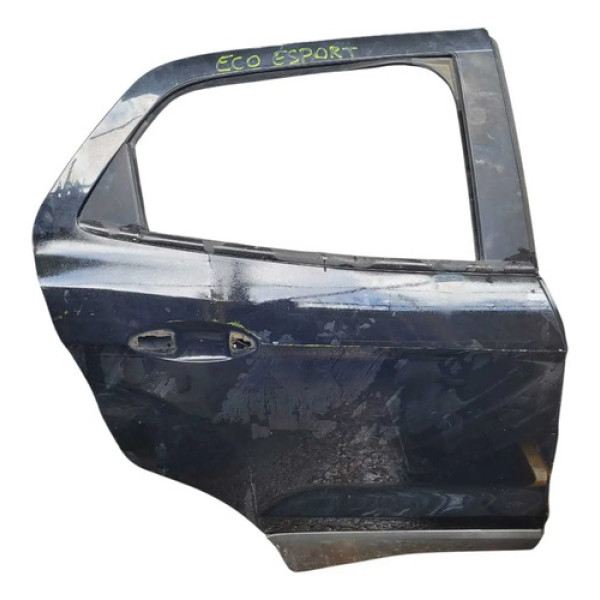 Porta Traseira Direita Ford Ecosport 2013/2017 Traseira Direito Azul