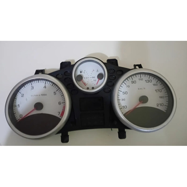 Painel Instrumento Peugeot 207 2012 2013 2014 Preto