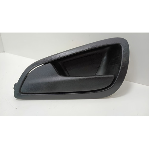 Maçaneta Interna Porta Dianteira Esquerda Ford Ka 2015/2018 Preto Dianteira