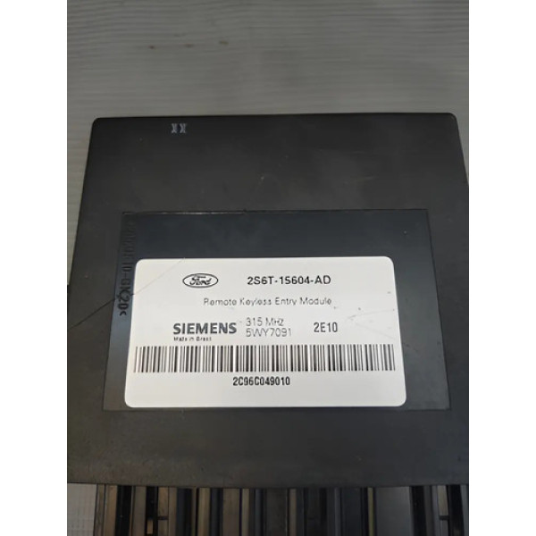 Módulo Do Alarme Original Ford Ecosport 2015 Á 2017 Verde-escuro