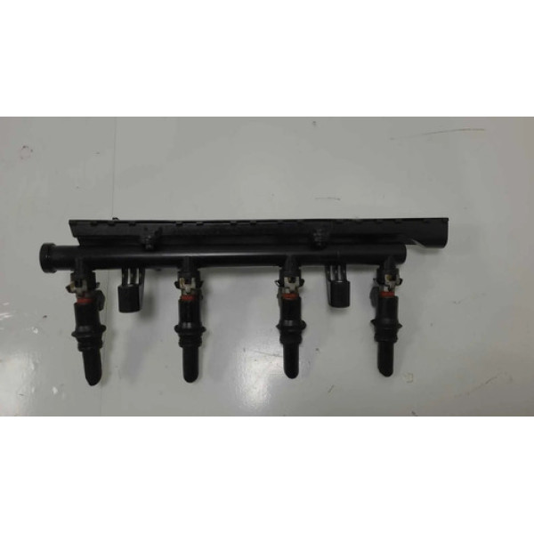 Flauta Combustível Bicos Injetores Vw Gol G5 1.6 2008 A 2012