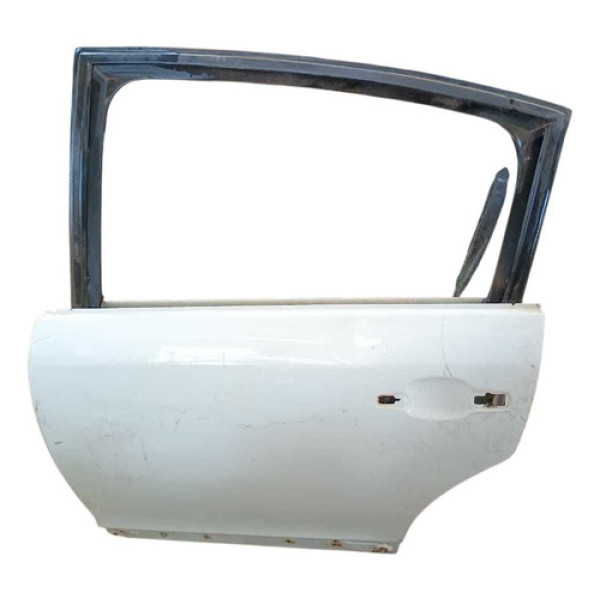 Porta Traseira Direita Mitsubishi Outlander 12/15 Detalhe Traseira Esquerdo Branco