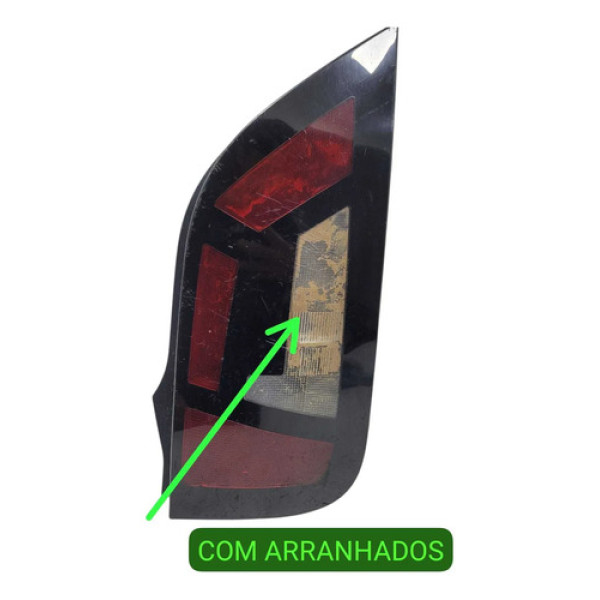 Lanterna Traseira Direita Vw Up 2014 2017 C/detalhes Esquerdo/motorista Vermelha