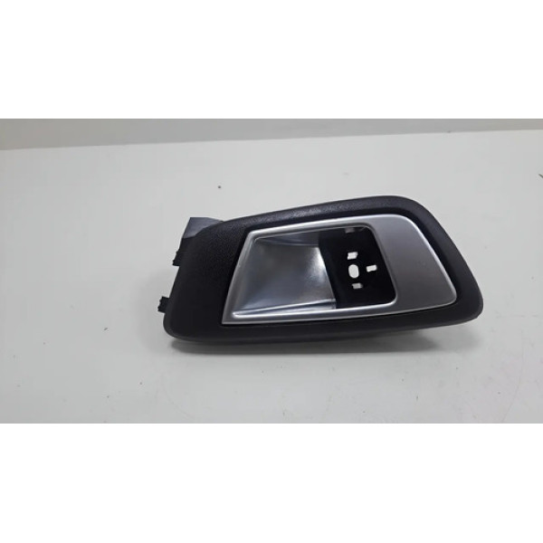Maçaneta Int Porta Tras Dir Ford New Fiesta Mex 12/15 Orig  Prata Traseira