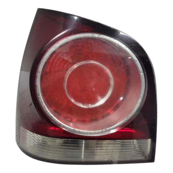 Lanterna Traseira Esquerda Polo Hatch 2007 2014 Esquerdo/motorista Vermelho