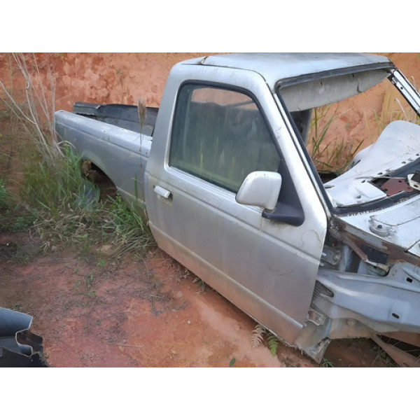 Porta Direita Ford Ranger 2 Porta Ano 97 Com Detalhe Dianteira Direito Prateado