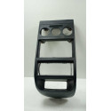 Acabamento Painel Cental Chevrolet Astra Hatch 1.8 2002 Preto Animal Print